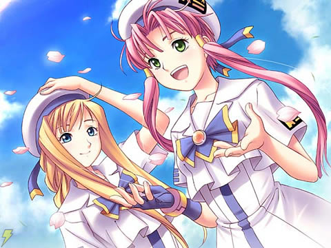 mizunashi akari and alicia florence (aria and 1 more)