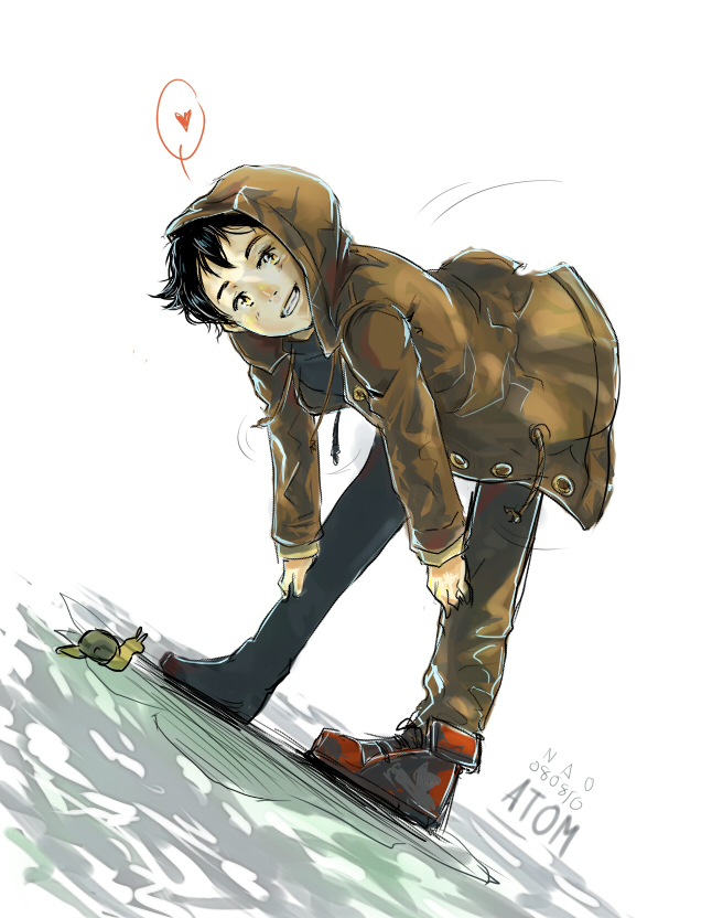 atom (tetsuwan atom and 1 more) drawn by orb01