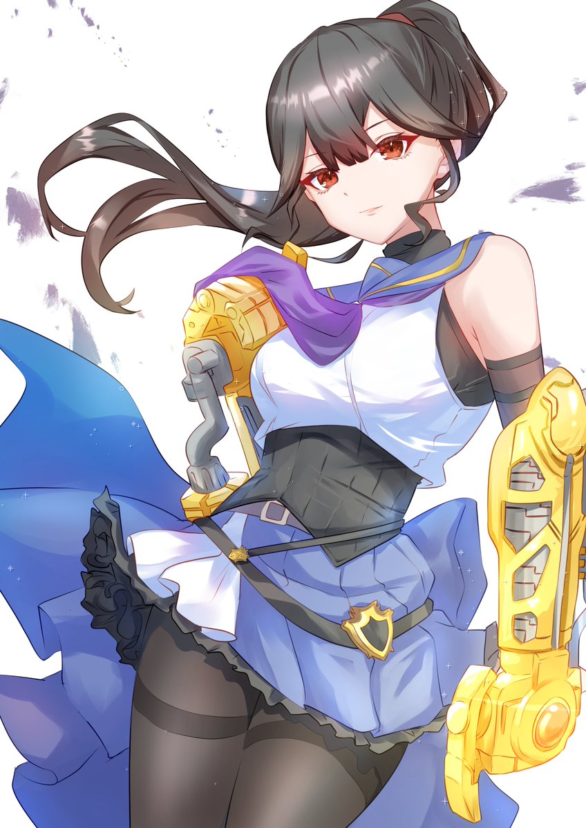 nagasawa yuki (assault lily) drawn by houji_tea_latte