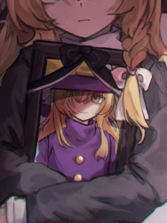 kirisame marisa (touhou and 1 more) drawn by karasu2020_8