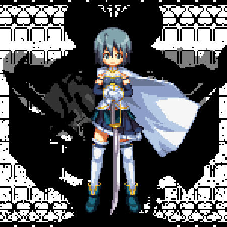 miki sayaka and oktavia von seckendorff (mahou shoujo madoka magica) drawn by niwatori_takeshi