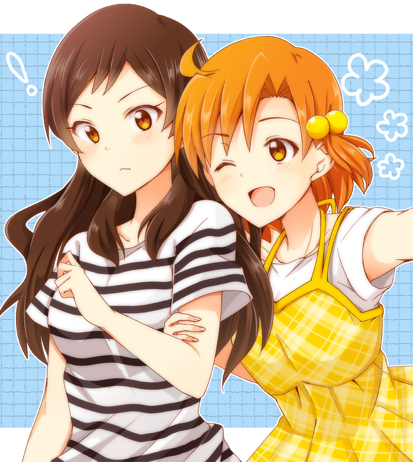kitazawa shiho and yabuki kana (idolmaster and 1 more) drawn by kisaragi_ichigo