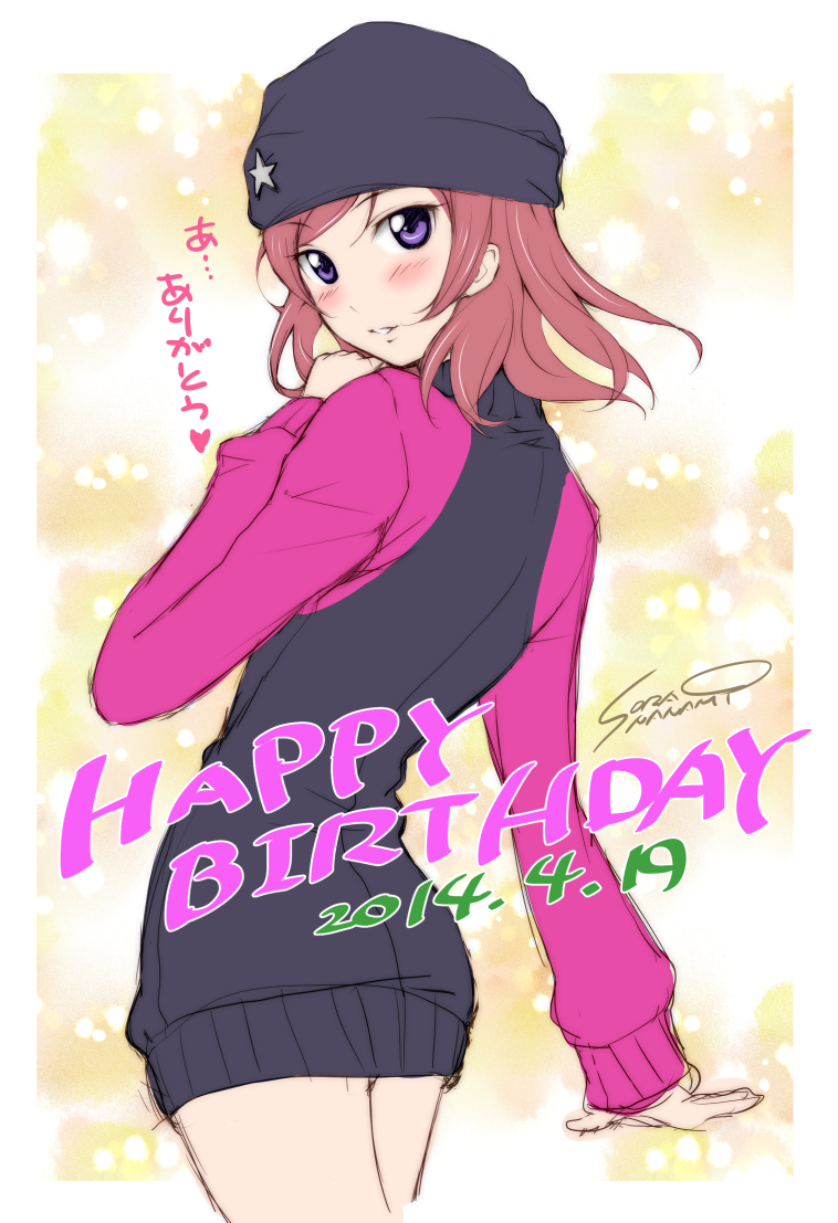 nishikino maki (love live! and 1 more) drawn by miokurumi
