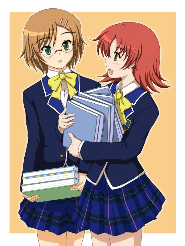 godou tsugumi and hoshikawa maki (tokimeki memorial and 1 more) drawn by ishida_seito