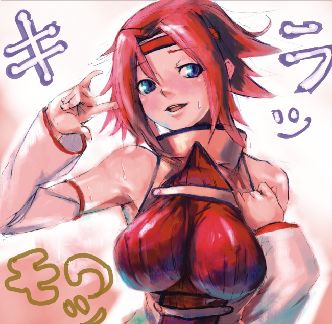 kouzuki kallen (code geass and 2 more) drawn by mantarou