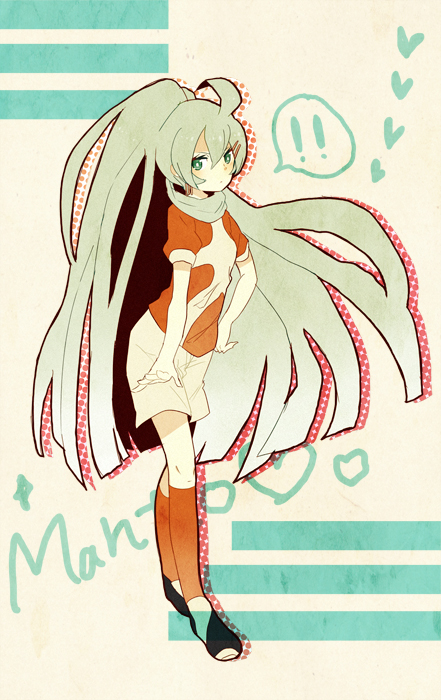 manto (inazuma eleven and 2 more) drawn by karan_koron