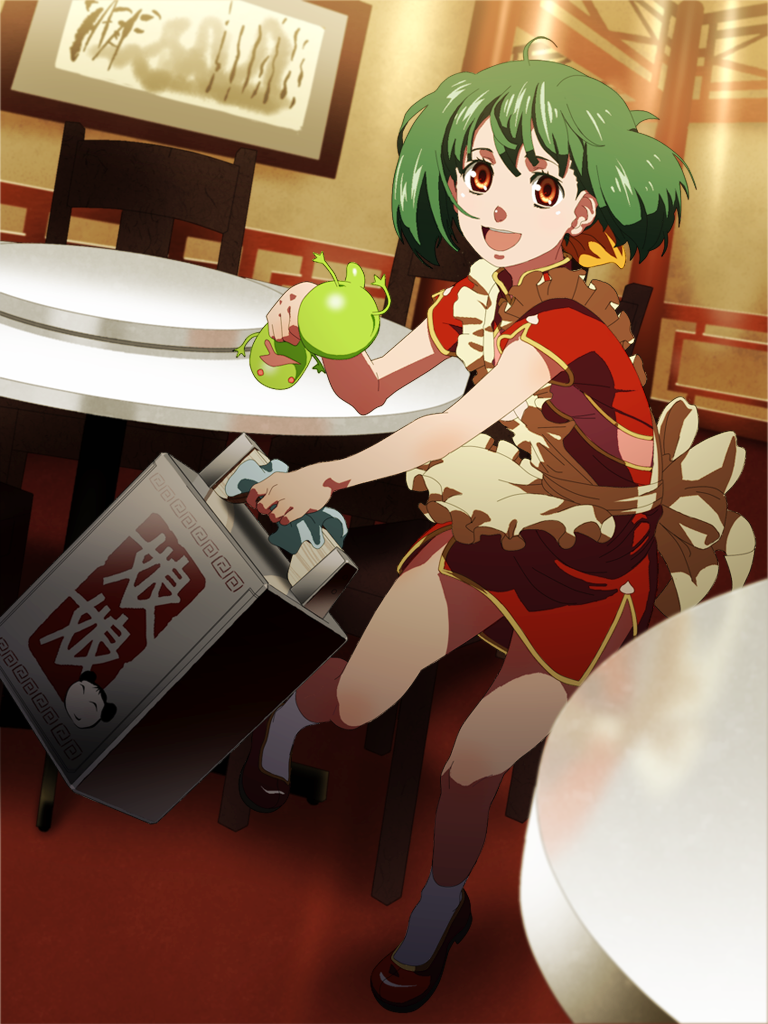 ranka lee and oosanshouuo-san (macross and 1 more) drawn by baro