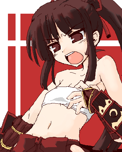 bushidou and bushidou 2 (sekaiju no meikyuu and 1 more) drawn by yami_shigeru