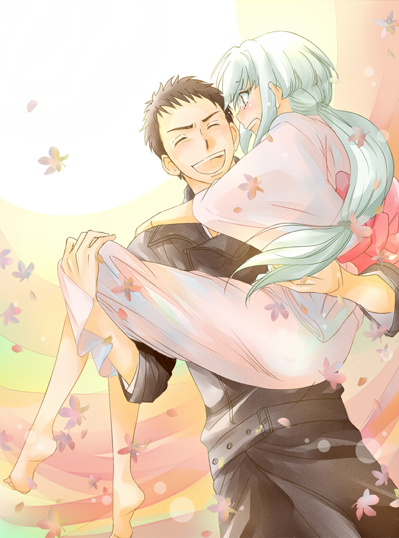shima juuzou and houjou mamushi (ao no exorcist) drawn by sasago
