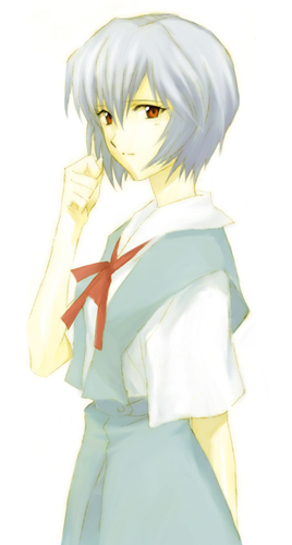 ayanami rei (neon genesis evangelion) drawn by sakaki_kuuya