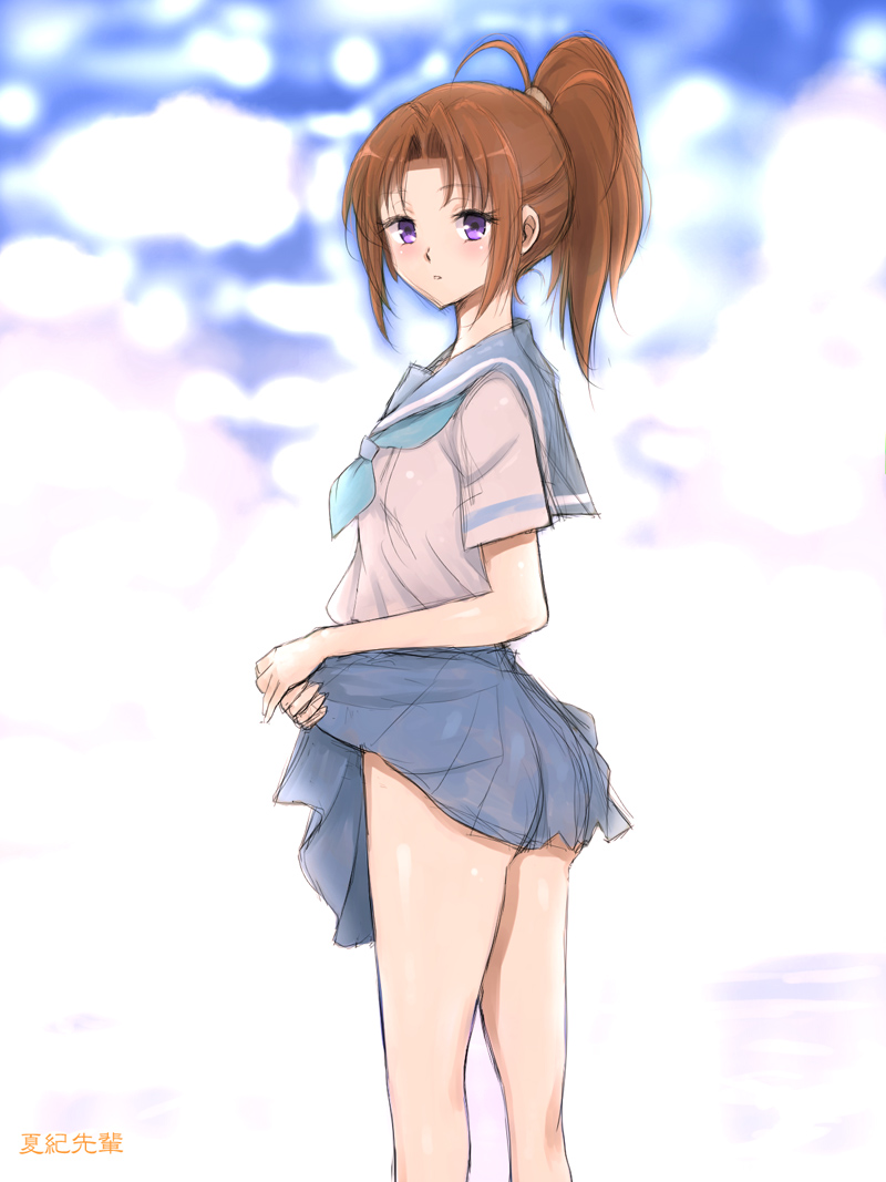 nakagawa natsuki (hibike! euphonium) drawn by niwatori_kokezou