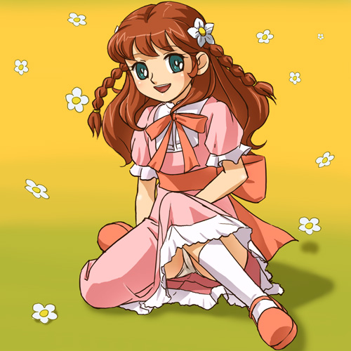 charlotte (wakakusa no charlotte) drawn by haruyama_kazunori