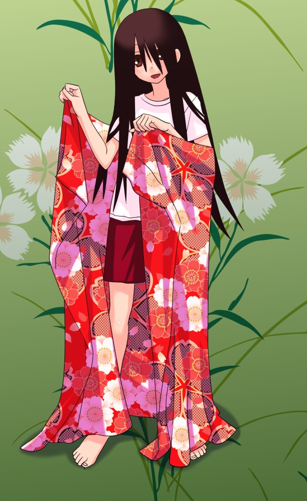 komori kiri (sayonara zetsubou sensei) drawn by tana_(cure-aqua)