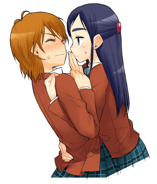 misumi nagisa and yukishiro honoka (precure and 1 more) drawn by minakata_sunao