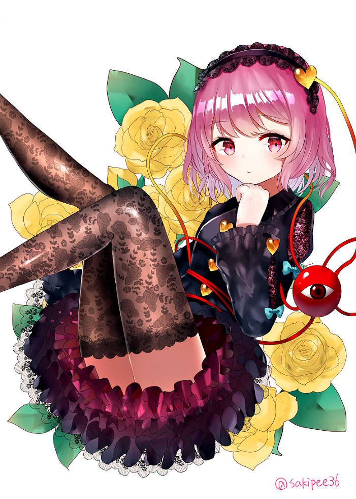 komeiji satori (touhou) drawn by sakizaki_saki-p