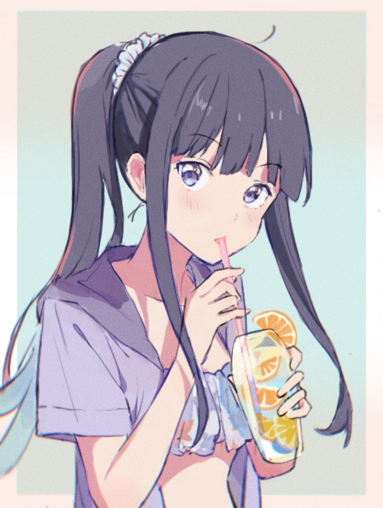 inoue takina (lycoris recoil) drawn by yamabukiyuki
