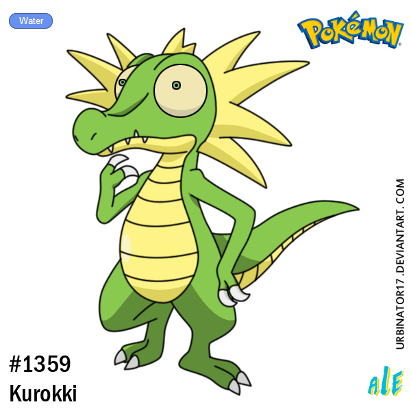 crocky (pokemon and 1 more) drawn by urbinator17