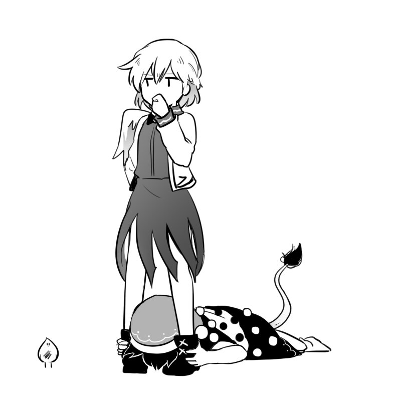kishin sagume and doremy sweet (touhou) drawn by shikushiku_(amamori_weekly)