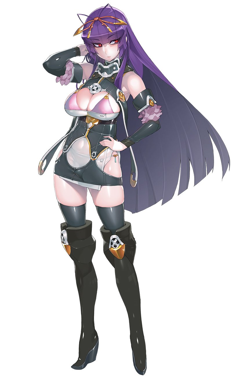 tsubaki (taimanin and 1 more) drawn by namaniku_atk