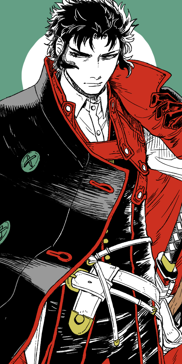 hijikata toshizou (fate and 1 more) drawn by michiru_(amphibian)