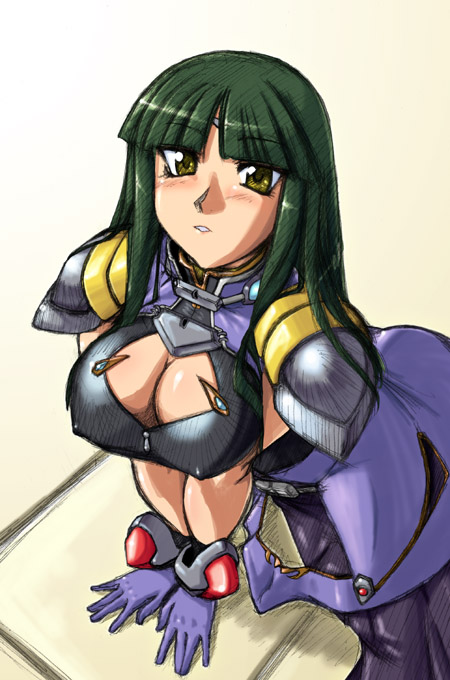 ouka nagisa (super robot wars and 1 more)