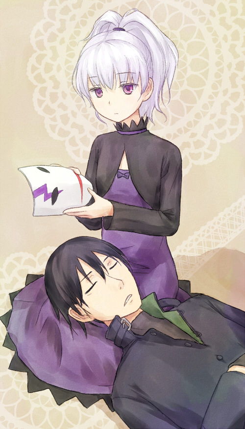 yin and hei (darker than black) drawn by yuyuzuki_(yume_usagi)