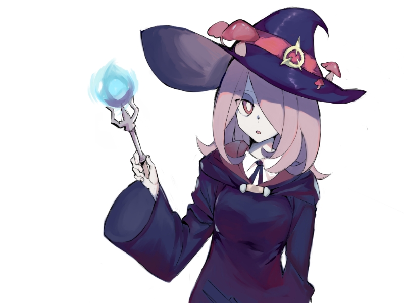 sucy manbavaran (little witch academia) drawn by 1992_(artist)