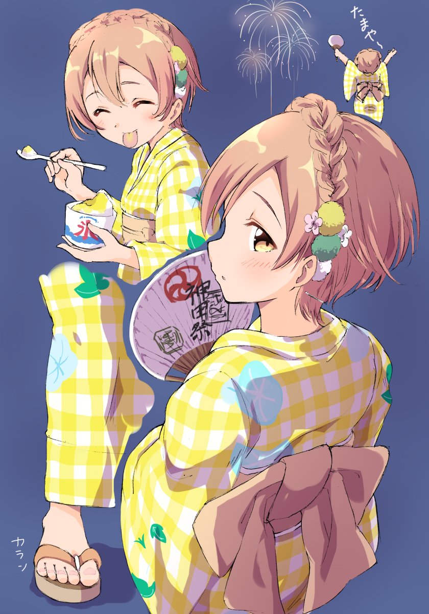 hoshizora rin (love live! and 1 more) drawn by sen_(sen0910)
