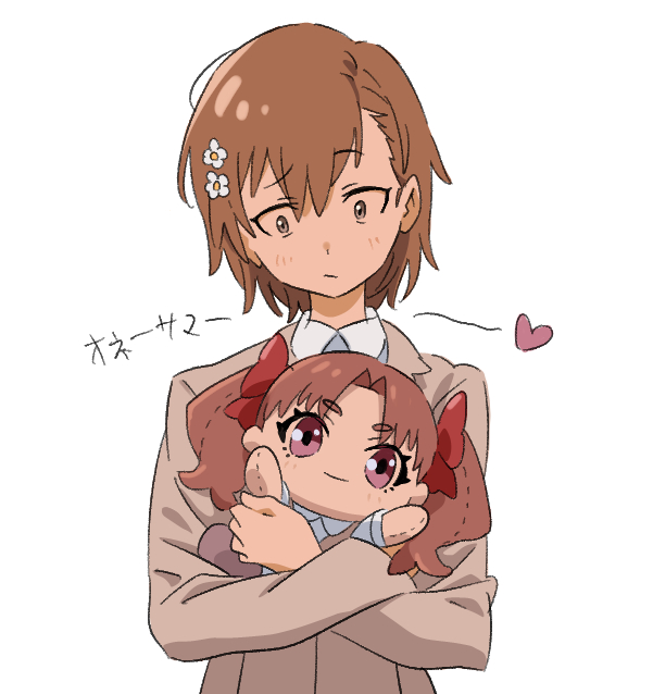 misaka mikoto and shirai kuroko (toaru majutsu no index and 1 more) drawn by hamazaki_hideki