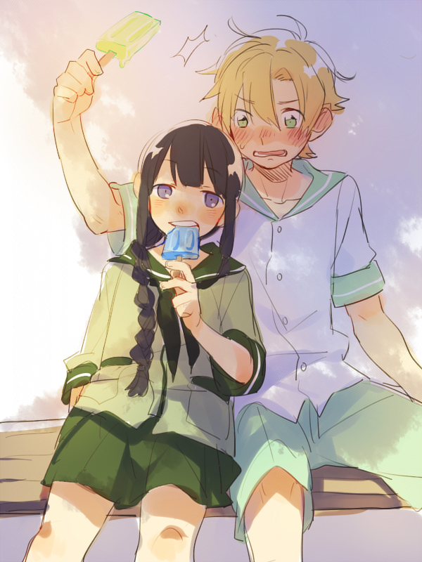 kitakami and abukuma (kantai collection) drawn by d.y.x.