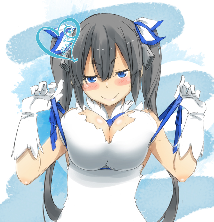 hestia (dungeon ni deai wo motomeru no wa machigatteiru darou ka) drawn by car6s