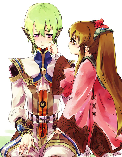 lymle lemuri phi and faize scheifa beleth (star ocean and 1 more) drawn by biko