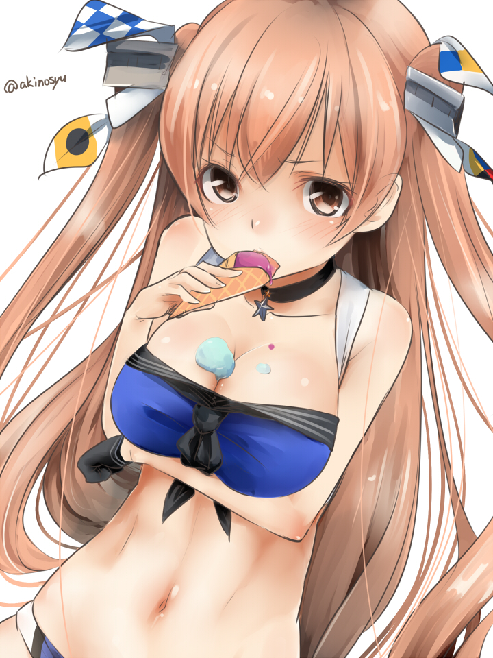 johnston and johnston kai (kantai collection) drawn by akino_shuu