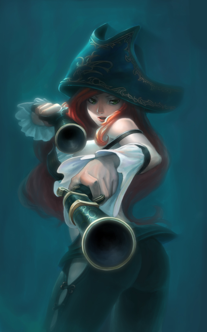miss fortune (league of legends) drawn by bling_(wnsdud34)