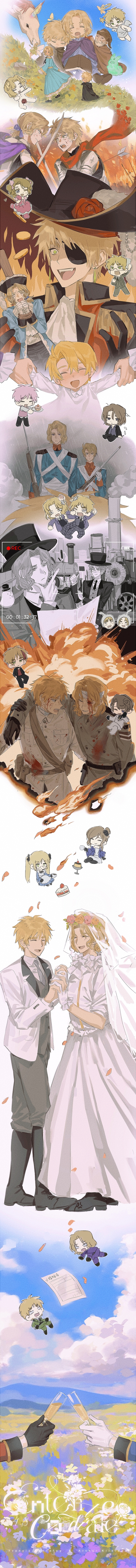 america, united kingdom, and france (axis powers hetalia) drawn by kaxiuyuan