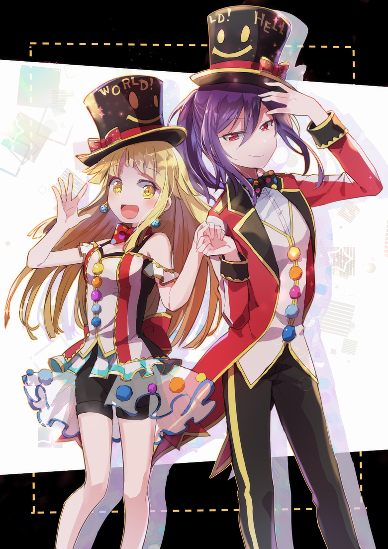 tsurumaki kokoro and seta kaoru (bang dream!) drawn by makino_(727me727)