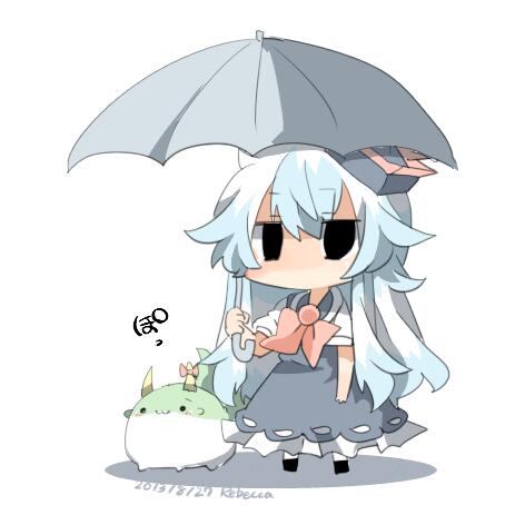 kamishirasawa keine and ex-keine (touhou) drawn by rebecca_(keinelove)