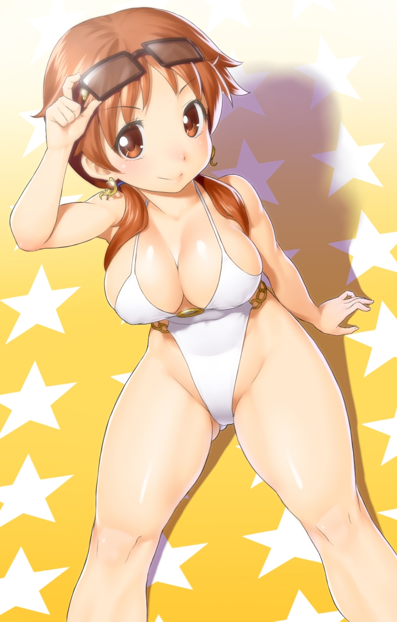 katagiri sanae (idolmaster and 1 more) drawn by onsoku_inu