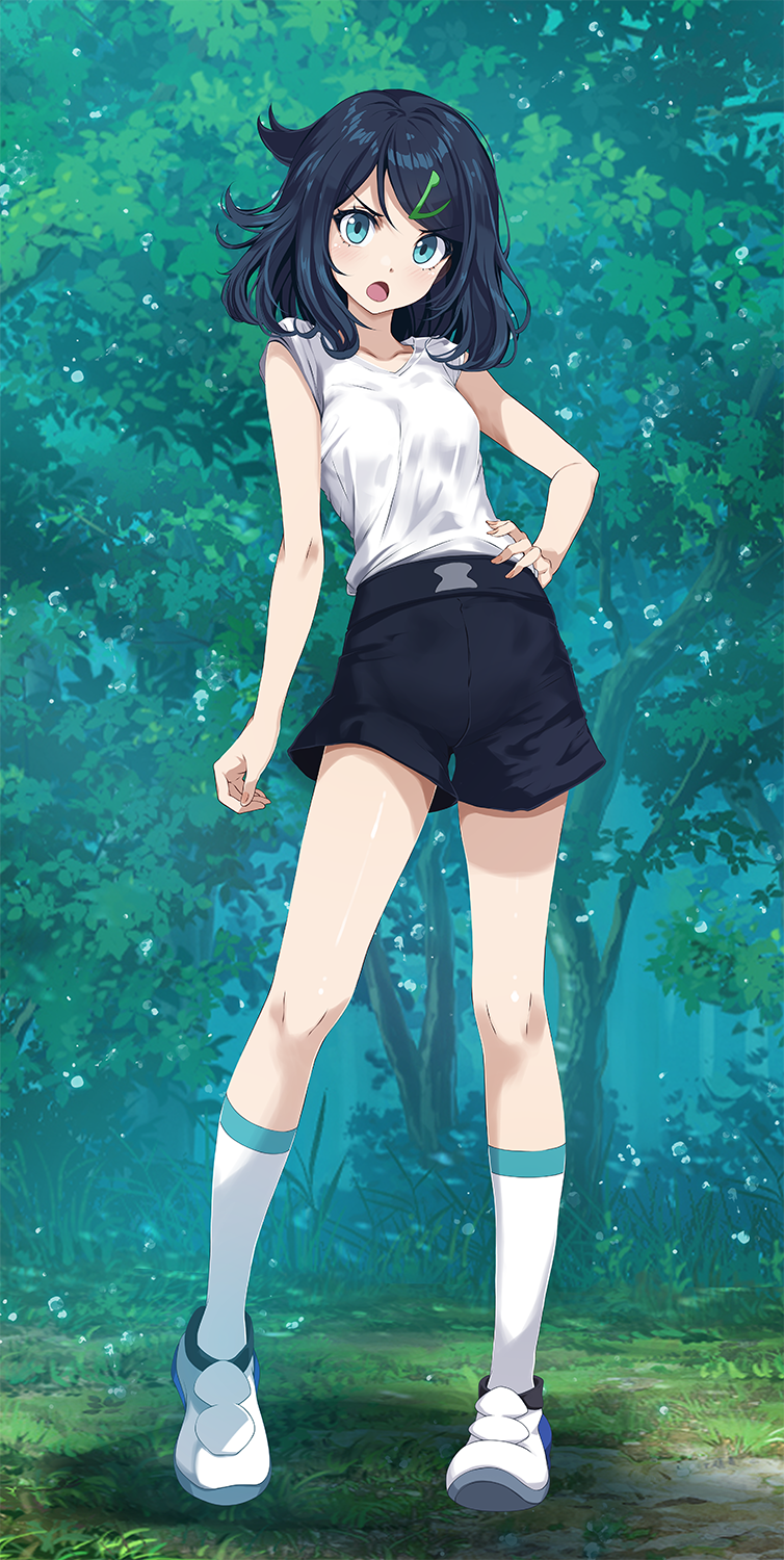 liko (pokemon and 1 more) drawn by tsukishiro_saika