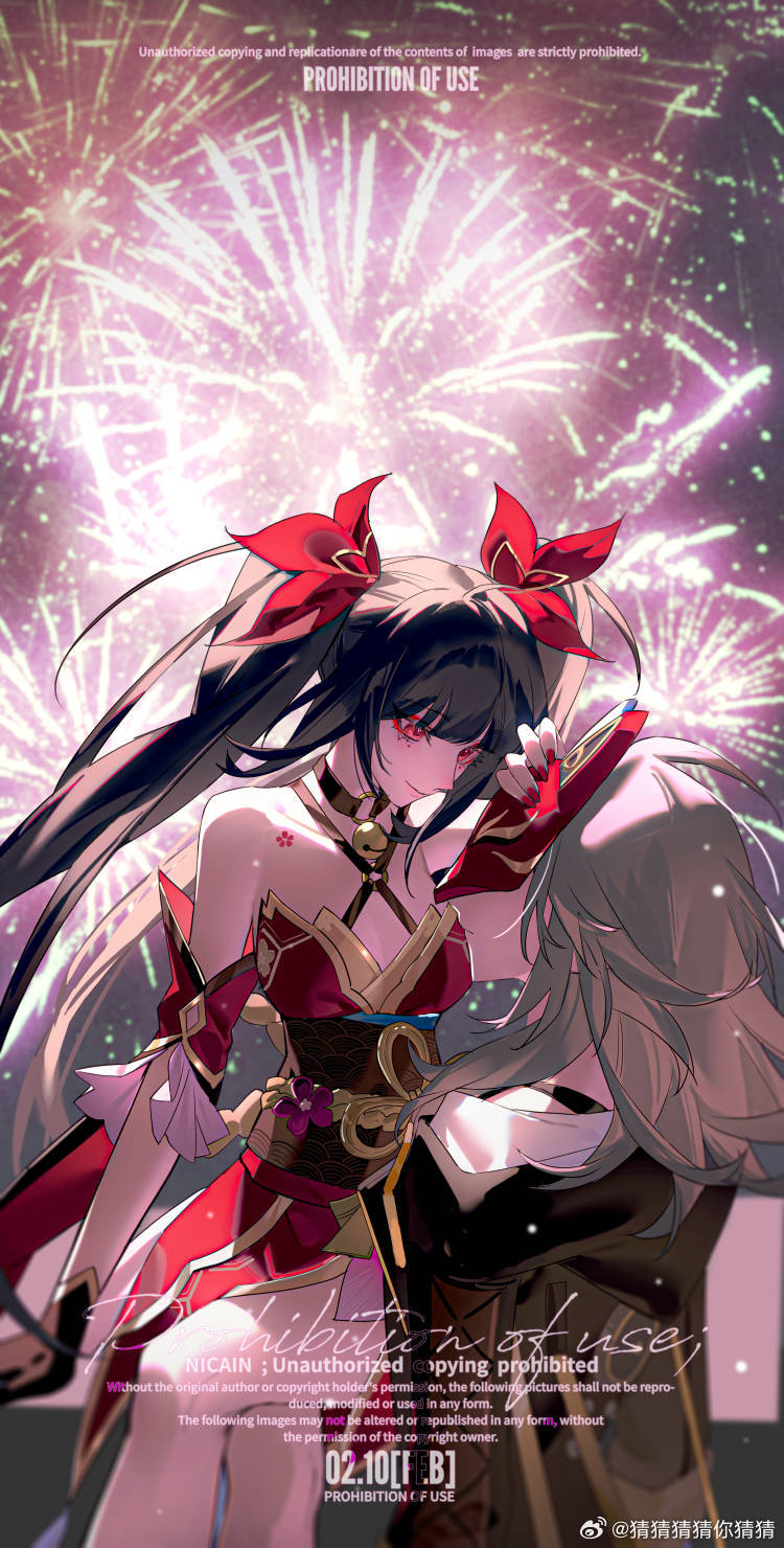 trailblazer, stelle, and sparkle (honkai and 1 more) drawn by caicaicaicai_ni_caicai