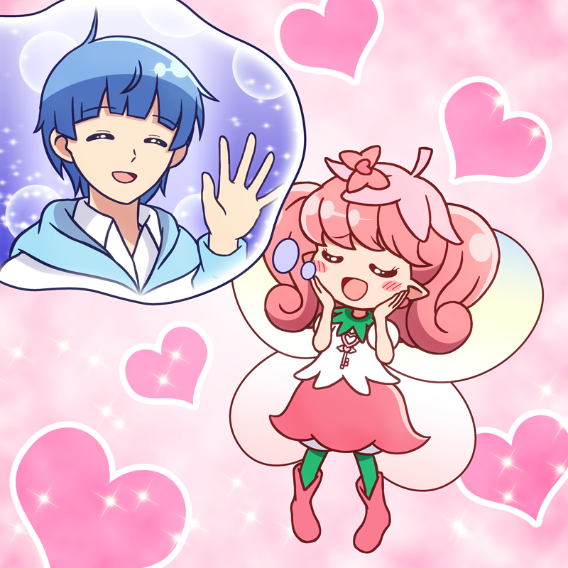 lip and hanamura nozomu (sanrio and 1 more) drawn by kato-shun