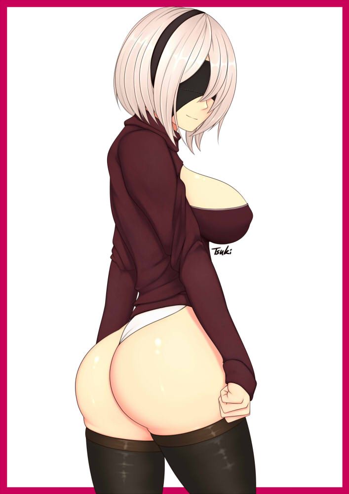 2b (nier and 1 more) drawn by ryu_seung