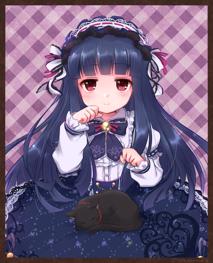 sajo yukimi and pero (idolmaster and 2 more) drawn by tabana