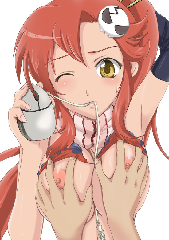 yoko littner (tengen toppa gurren lagann) drawn by benimashiko