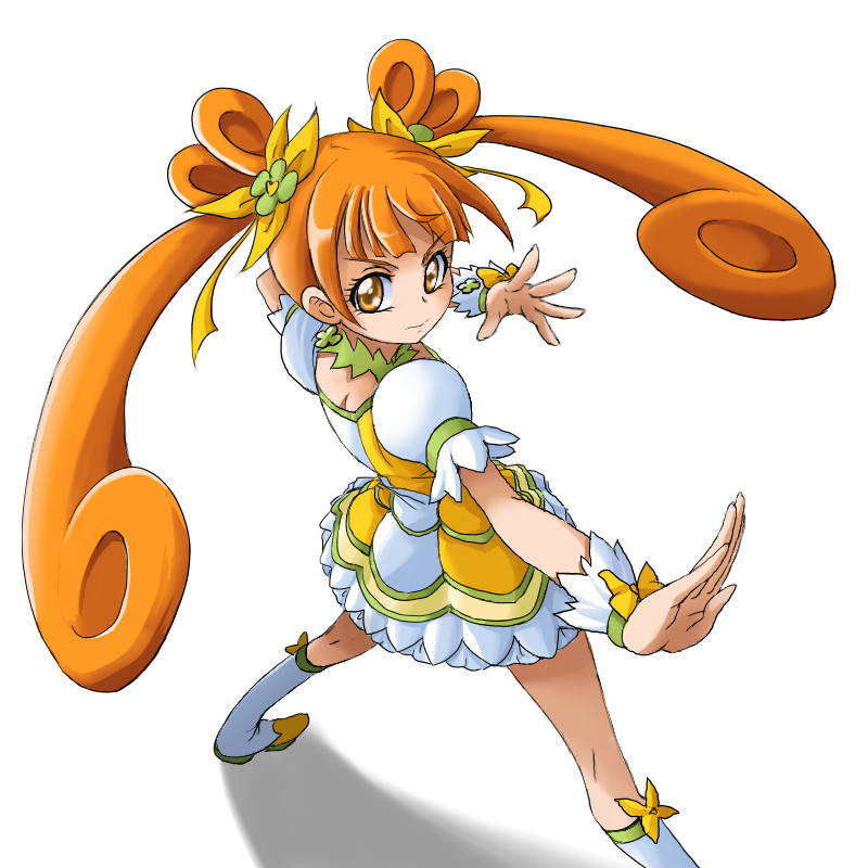 yotsuba alice and cure rosetta (precure and 1 more) drawn by uraki