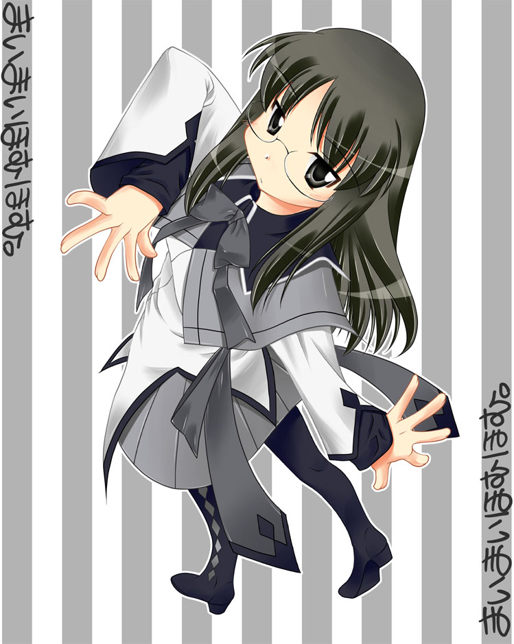 akemi homura and minakami mai (mahou shoujo madoka magica and 1 more) drawn by k.m.station