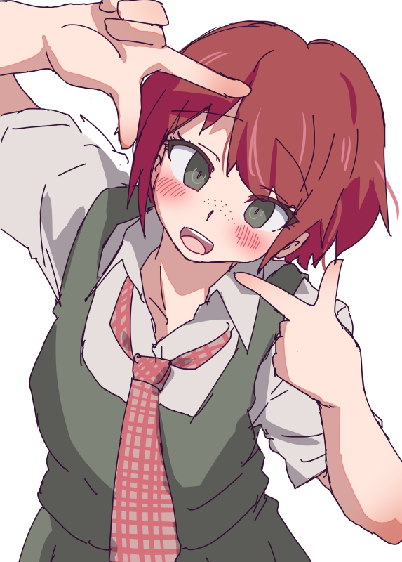 koizumi mahiru (danganronpa and 1 more) drawn by hatafuta