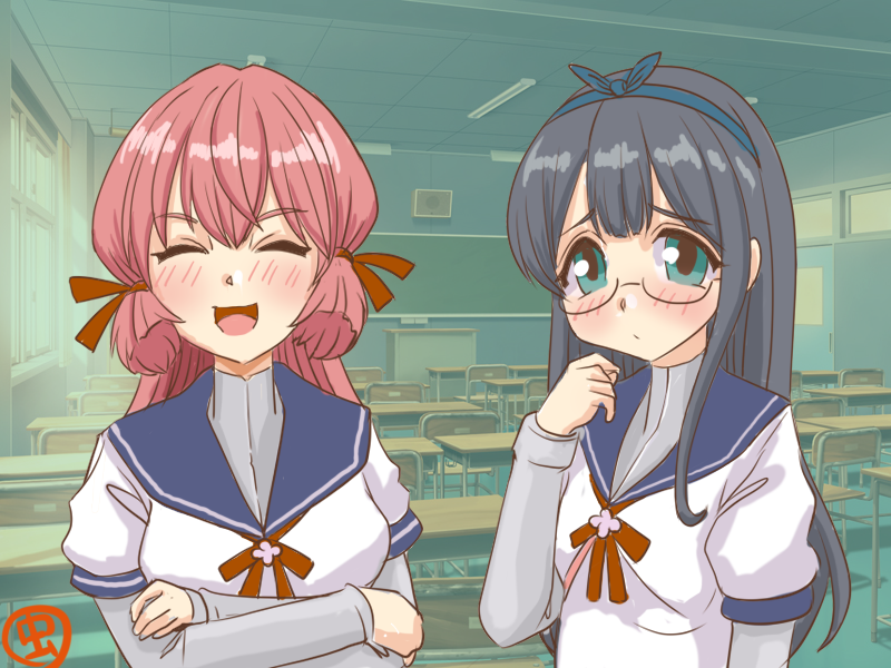 ooyodo and akashi (kantai collection and 1 more) drawn by mushi_mushi_ex