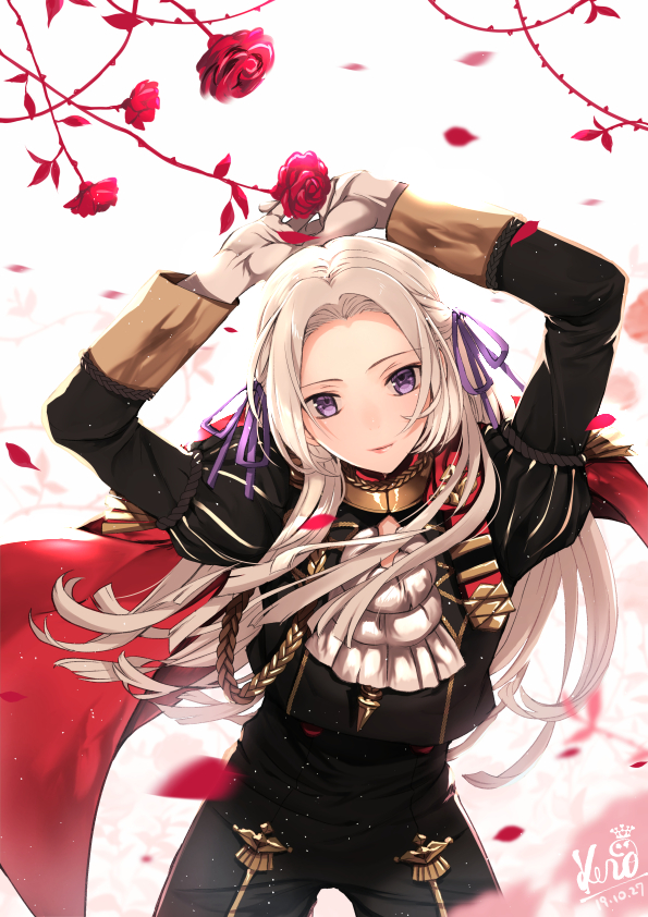 edelgard von hresvelg (fire emblem and 1 more) drawn by kero_sweet