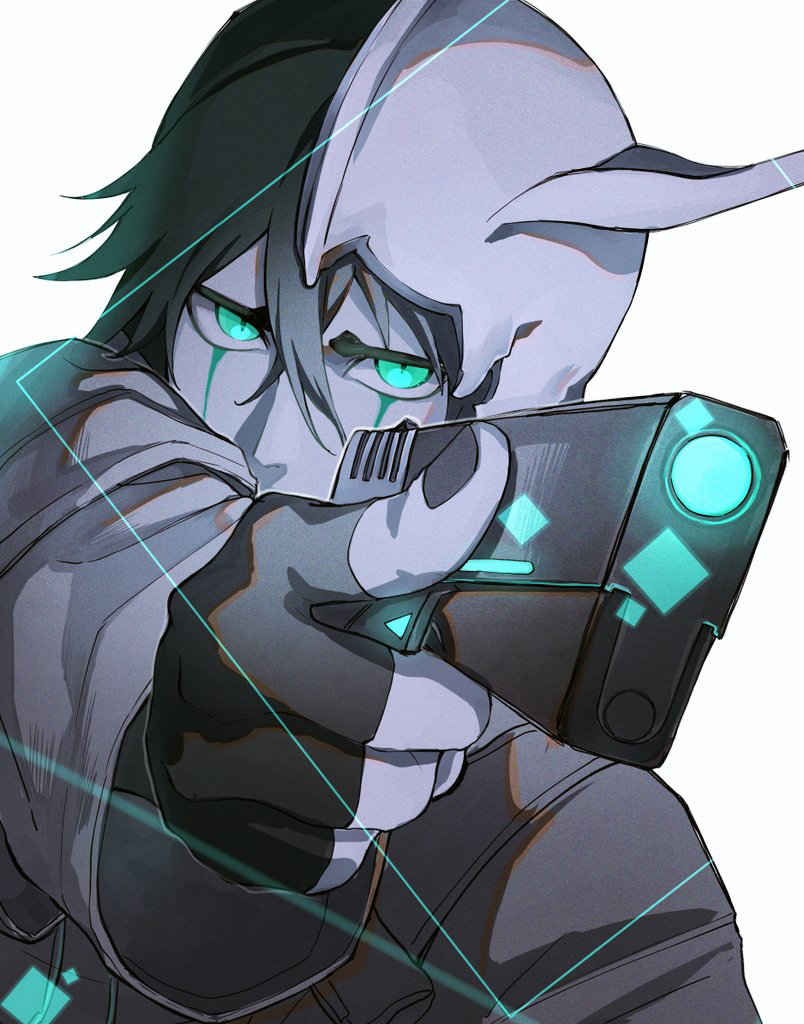 ulquiorra cifer (bleach and 1 more) drawn by jamm